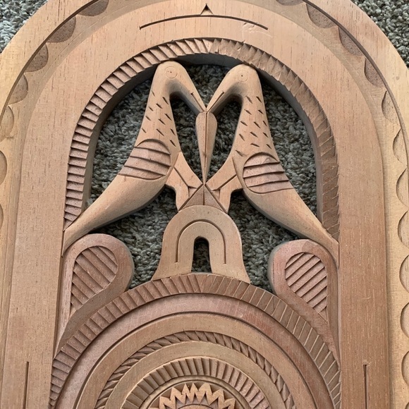 Wooden Handcarved Decor - Picture 2 of 5